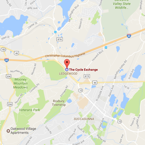 Locations, Maps, and Hours Morristown Newark NJ The Cycle Exchange